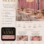 The signature party package